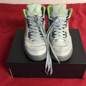 Jordan 5 Green Bean